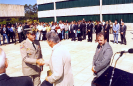 Visita do então Presidente da República, Fernando Henrique Cardoso, ao Ibama por ocasião da assinatura do decreto que criou o Prevfogo.