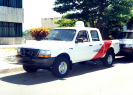 Entrega de carros do PROARCO ao corpo de Bombeiros-DF, em Maio de 2001